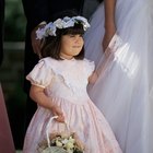 How to Make a Halo-Style Headdress for a Flower Girl
