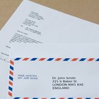How to Address Manilla Envelopes | Bizfluent