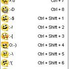 How to make a smiley face on the computer
