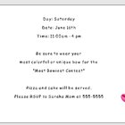 Cómo hacer invitaciones de compleaños de Minnie Mouse