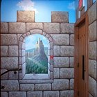 Cómo pintar paredes falsas de castillo
