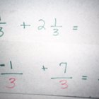 Cómo sumar fracciones con números negativos