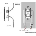Cómo conectar un interruptor de luz y un enchufe de pared