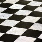 Cómo pintar una habitación en blanco y negro como un tablero de ajedrez