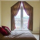 How to make curtains for apex windows
