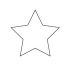 Como desenhar uma estrela de cinco pontas