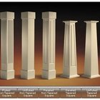 Cómo construir columnas cuadradas de madera