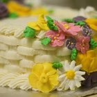 Cómo hacer flores con glaseado de torta