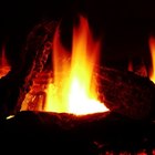 Cómo hacer fuego falso para una falsa chimenea