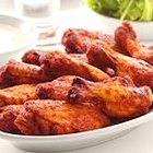 fried chicken wings with sweet chili sauce