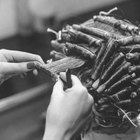 Close up of a comb