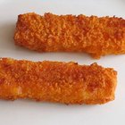 Fried fish sticks.