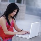 Man on laptop computer