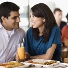 Conversation between couple sitting on porch