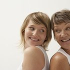 Portrait of a Smiling Bride With Her Mother