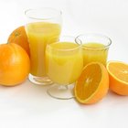 Oranges and glass of orange juice