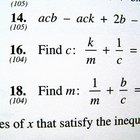 Como usar um símbolo para representar uma quantidade desconhecida em uma expressão algébrica