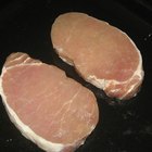 Fresh lamb meat steak