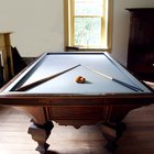 Qual é o tamanho de uma mesa de bilhar profissional?