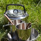 Comidas para un campamento primitivo