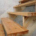 Cómo fijar una escalera en el hormigón