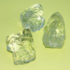 ¿Cómo puedo diferenciar un diamante Herkimer del cuarzo blanco?