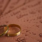 a rose and an invitation on the table