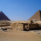 Herramientas y materiales utilizados para construir pirámides