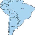 Países que fazem fronteira com a Amazônia