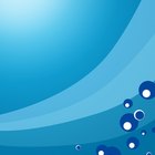 How to make blue construction paper look like water
