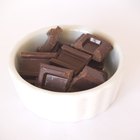 Cocoa powder in measuring spoons