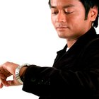 Man repairing wristwatches