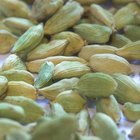 Pistachio nuts in a glass bowl