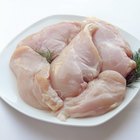 Conteo de calorías para una pechuga de pollo sin hueso y sin piel