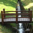 Como construir uma ponte de jardim japonês