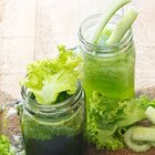 Salad with avocado slices and dried noodles