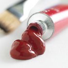 Como misturar tinta guache para fazer a cor roxo