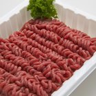 Raw Beef on Pink Tray