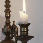 Como limpiar cera de un candelabro