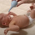 newborn's mouth close-up