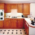 How to replace doors on a kitchen cabinet with curtains