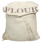 Información nutricional de la harina blanqueda y sin blanquear