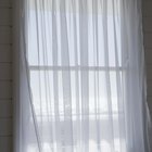 Cómo hacer el dobladillo en cortinas voile