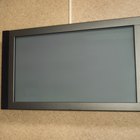 Cómo decorar una pared con una pantalla de TV grande