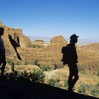 Acampar de manera primitiva en Moab, Utah