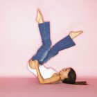 Woman's rear end sitting on barstool in jeans, Curacao