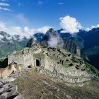 Las ruinas arqueológicas de Perú