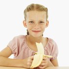 Bocadillos de plátano saludables para niños