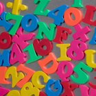 Actividades con letras magnéticas