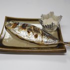 Grilled Japanese amberjack fish